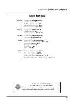 Preview for 31 page of Axxera AVM1209S Installation & Owner'S Manual