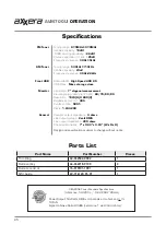 Preview for 26 page of Axxera AVM700Ui Installation & Owner'S Manual