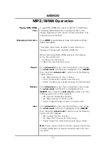 Preview for 12 page of Axxera AXD430 Installation And Owner'S Manual