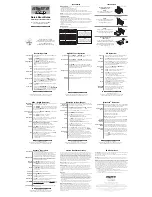 Preview for 1 page of Axxera Axxera Electronics Quick Start Manual