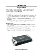 Предварительный просмотр 2 страницы Axxera MINI AX250DM Installation And Owner'S Manual