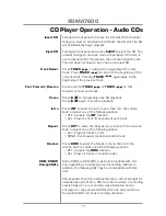 Предварительный просмотр 11 страницы Axxera XDMA7600 Installation & Owner'S Manual