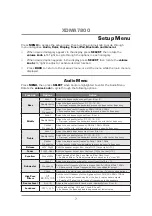 Preview for 7 page of Axxera XDMA7800 Installation And Owner'S Manual