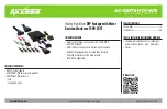 Preview for 1 page of Axxess AX-DSPX-HD1-WR Installation Instructions Manual