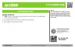 Preview for 8 page of Axxess AX-TYAMP2-SWC Installation Instructions Manual