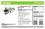 Preview for 1 page of Axxess AXDSPX-CH3 Installation Instructions Manual