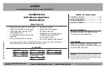 Preview for 1 page of Axxess AXGMLN-03 Installation Instructions Manual