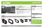 Preview for 1 page of Axxess AXPIO-CAM2 Installation Instructions Manual