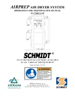 AXXIOM Manufacturing, Inc. 7031-033 Operation And Maintenance Manual preview