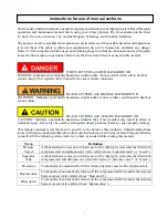 Preview for 3 page of AXXIOM Manufacturing, Inc. 7031-033 Operation And Maintenance Manual