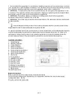 Preview for 2 page of Axxion ACR-500 Instruction Manual