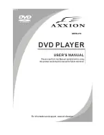 Axxion ADVD-213 User Manual предпросмотр