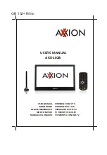 Предварительный просмотр 1 страницы Axxion AXX-1028 User Manual