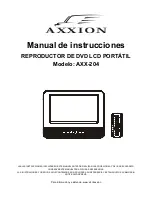 Предварительный просмотр 11 страницы Axxion AXX-204 Operating Manual