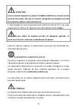 Preview for 8 page of AYA A 40 CC 4001 Instructions For Use Manual