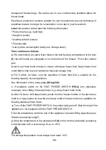 Preview for 33 page of AYA A 40 CC 4001 Instructions For Use Manual