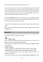 Preview for 35 page of AYA A 40 CC 4001 Instructions For Use Manual