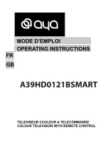 Preview for 1 page of AYA A39HD0121BSMART Operating Instructions Manual