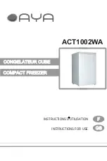 AYA ACT1002WA Instructions For Use Manual preview