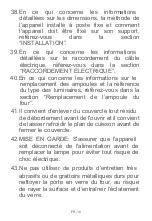 Preview for 11 page of AYA ACV5061INOX Instructions For Use Manual