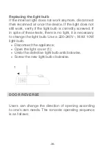 Preview for 38 page of AYA AFC2002A+X Instructions For Use Manual