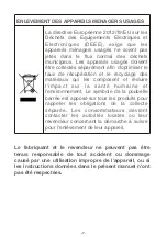 Preview for 9 page of AYA AFC2003W User Manual