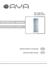 AYA AFC2500A+ Instructions For Use Manual preview