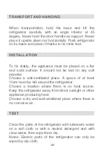 Preview for 31 page of AYA AFC2500A+ Instructions For Use Manual