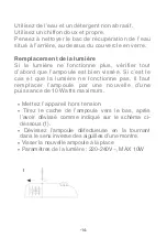 Preview for 16 page of AYA AFC2502A+BK AQUA Instructions For Use Manual