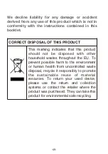 Preview for 51 page of AYA AFC2502A+BK AQUA Instructions For Use Manual