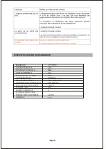 Preview for 11 page of AYA AFC3000A+ Instructions For Use Manual