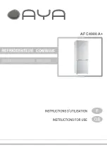 Предварительный просмотр 1 страницы AYA AFC4000A+ Instructions For Use Manual