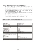 Предварительный просмотр 42 страницы AYA AFC4000A+ Instructions For Use Manual