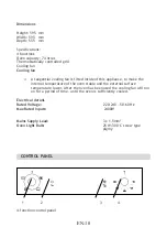 Preview for 54 page of AYA AFC74BX Instructions For Use Manual