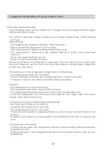 Preview for 27 page of AYA AFD2000A+ Instructions For Use Manual