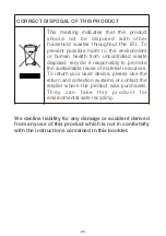 Предварительный просмотр 37 страницы AYA AFM2205W User Manual