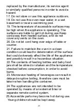 Preview for 6 page of AYA MOG720MI Instructions For Use Manual