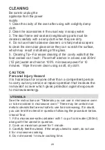 Preview for 10 page of AYA MOG720MI Instructions For Use Manual