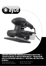 Ayce 7613164329301 Original Instruction Manual preview