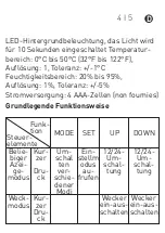 Preview for 5 page of Ayce 7613164565693 Operator'S Manual