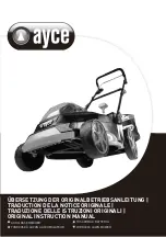 Предварительный просмотр 1 страницы Ayce ALM 36-1 Li Instruction Manual