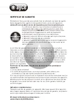 Предварительный просмотр 48 страницы Ayce ALM 36-1 Li Instruction Manual