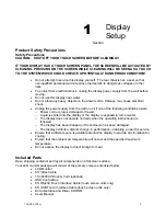 Preview for 3 page of Aydin Displays CAMBRIDGE CFL19P1 User Manual