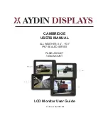 Aydin Displays IP67 SERIES User Manual preview