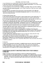 Preview for 31 page of ayerbe AY-115-PROF Original Instructions Manual