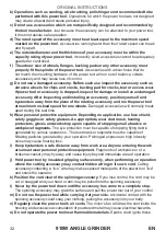 Preview for 32 page of ayerbe AY-115-PROF Original Instructions Manual