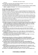 Preview for 33 page of ayerbe AY-115-PROF Original Instructions Manual