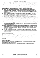 Preview for 34 page of ayerbe AY-115-PROF Original Instructions Manual