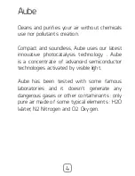 Preview for 4 page of AYKOW Aube User Manual