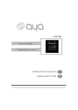 AYO AFE70AB Instructions For Use Manual preview